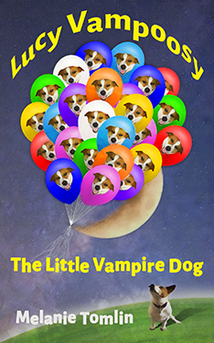 Lucy Vampoosy: The Little Vampire Dog book cover - Lucy winners